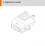 Stihl FJ180V-AS51 Kawasaki FJ Gasoline Engine Spare Parts